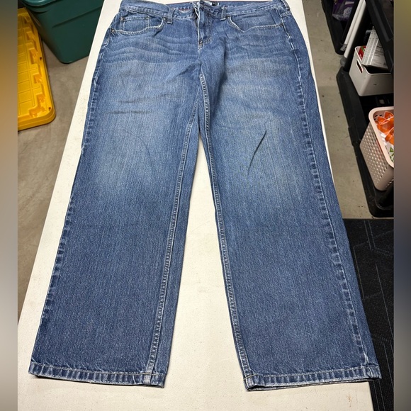 Anchor Blue Straight Fit Blue Jeans 38x32 - Picture 1 of 3